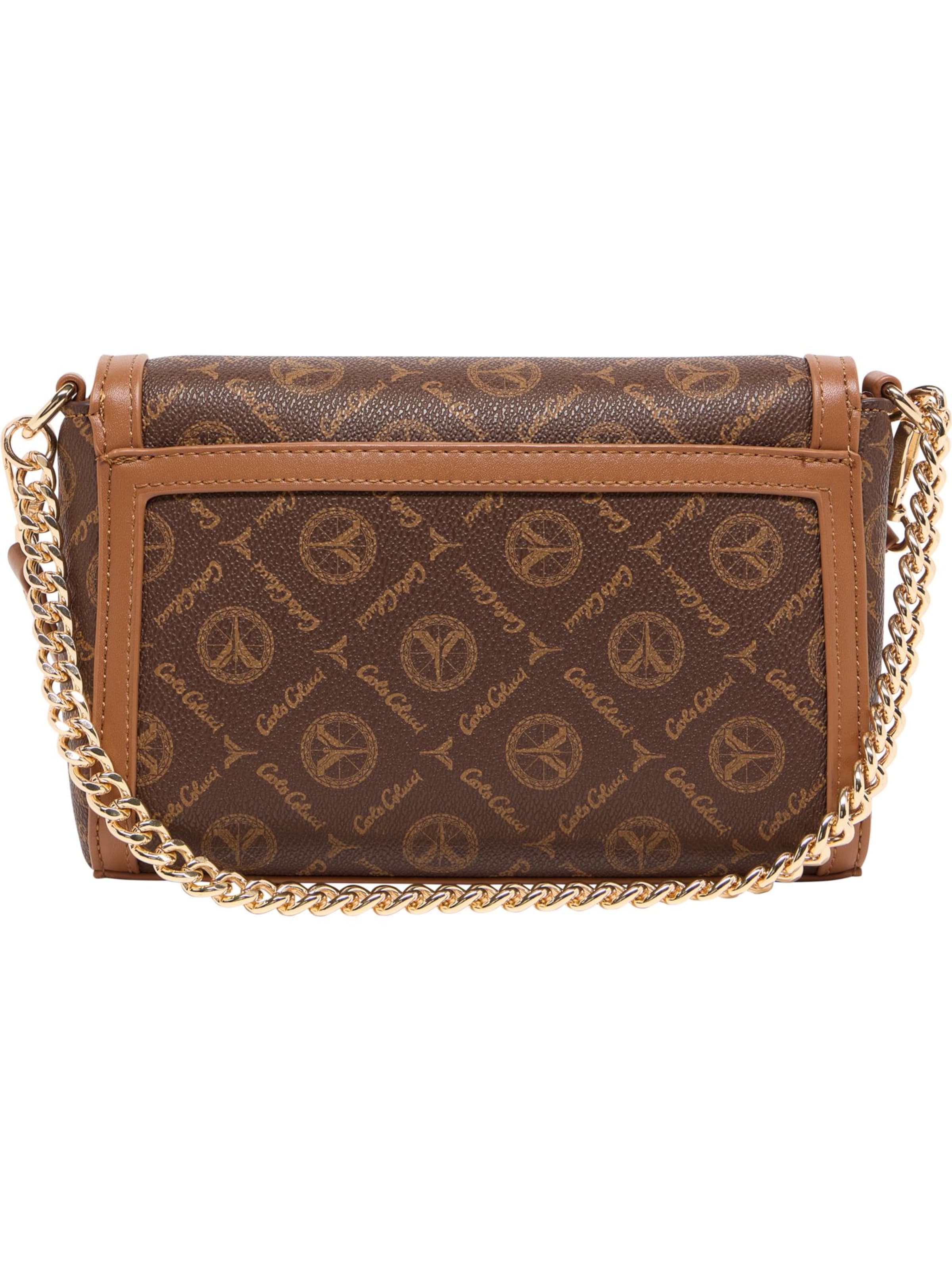 Carlo Colucci Crossbody bag 'Evison' in Brown