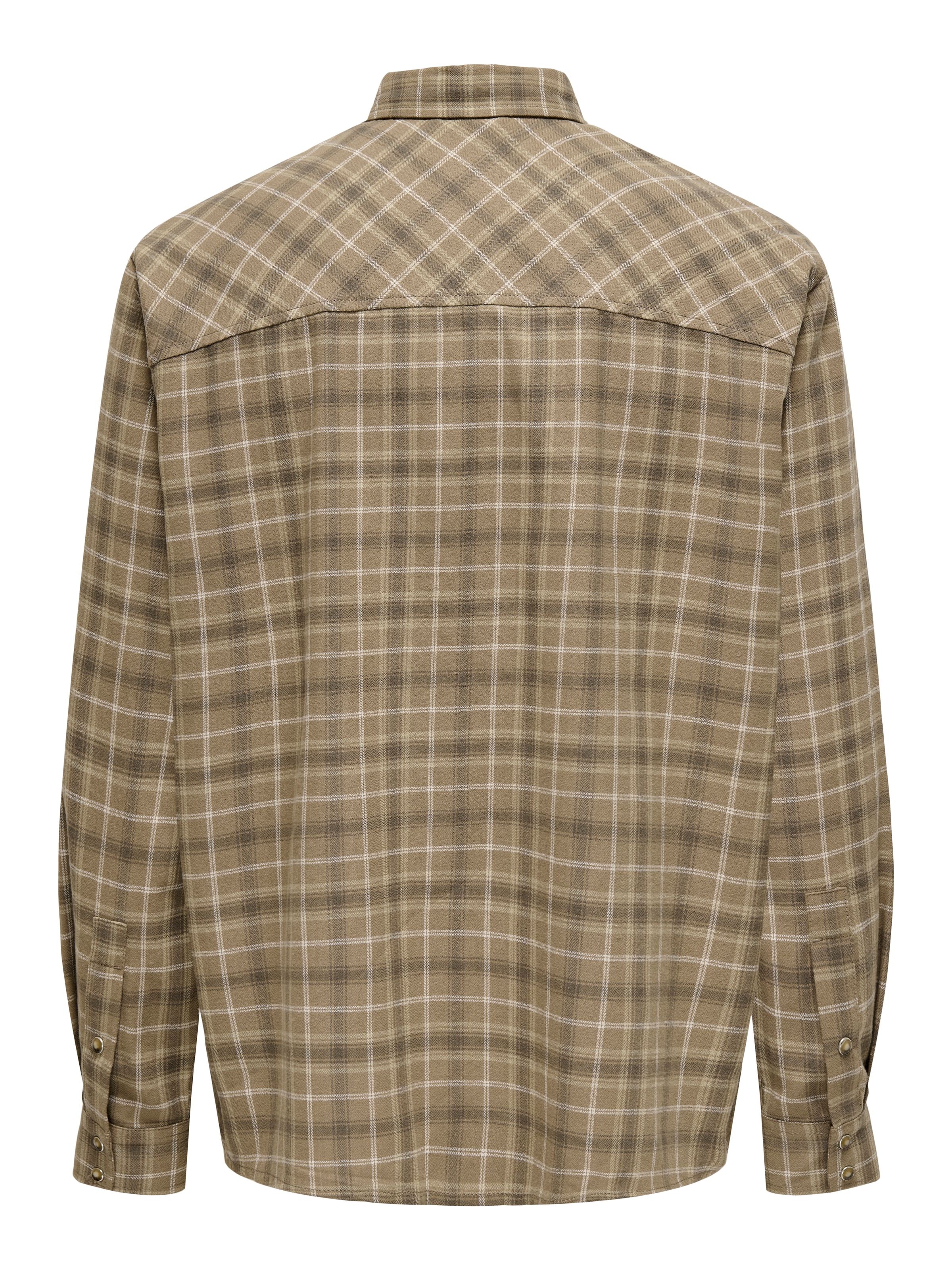 Only & Sons Comfort Fit Hemd 'ONSArcher' in Braun