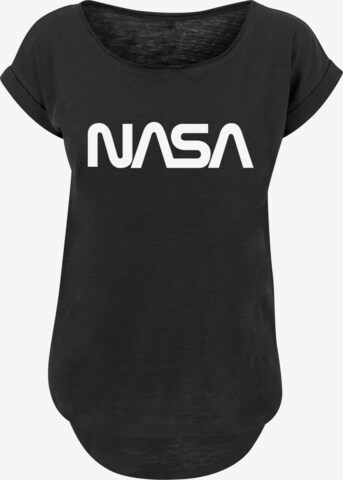 F4NT4STIC Shirt 'NASA' in Zwart: voorkant