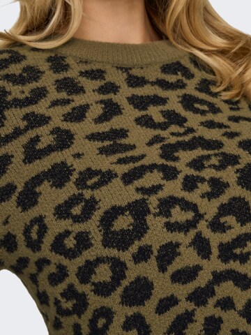 JDY Sweater 'JDYLORRAINE' in Brown
