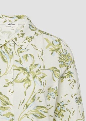 s.Oliver Blouse in Green