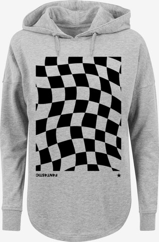 Sweat-shirt F4NT4STIC en gris : devant