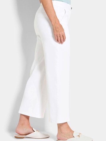 Goldner Wide leg Jeans 'Vera' in White