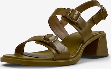 CAMPER Strap sandal 'Kora' in Green: front