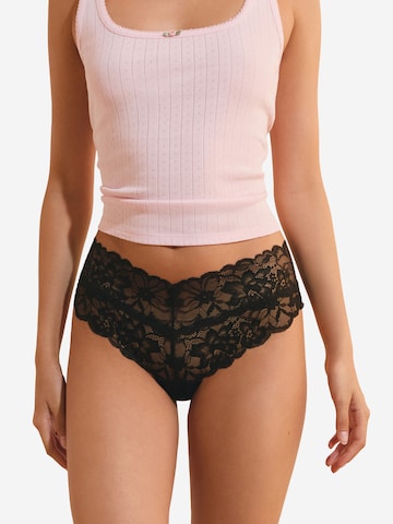 ETAM Slip 'Sweet' in Zwart: voorkant