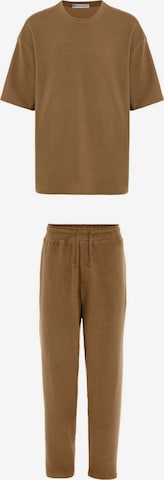 Dandalo Juoksupuku värissä ruskea: etupuoli