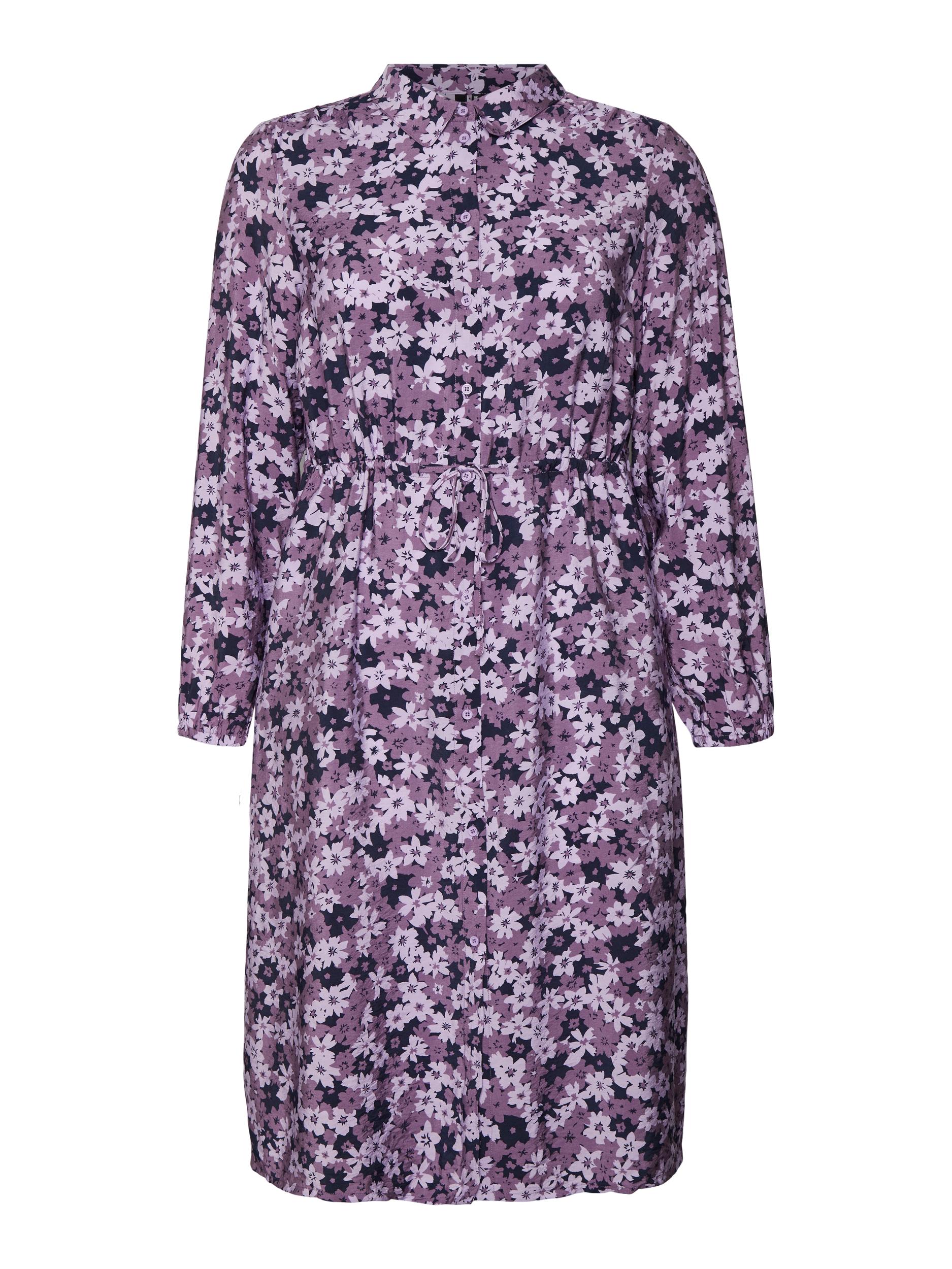 Odzież Plus size Vero Moda Curve Sukienka koszulowa Taylor w kolorze Fioletowy, Pastelowy Fioletm 