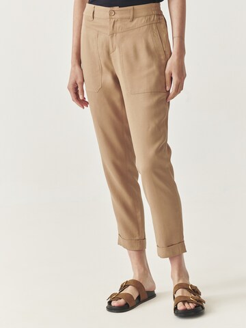 TATUUM Regular Damenhose SEMIRKO in Beige: Vorderseite