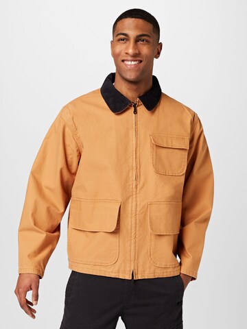 Levi's Skateboarding Übergangsjacke 'Skate Hunters Jacket' in Beige: Vorderseite