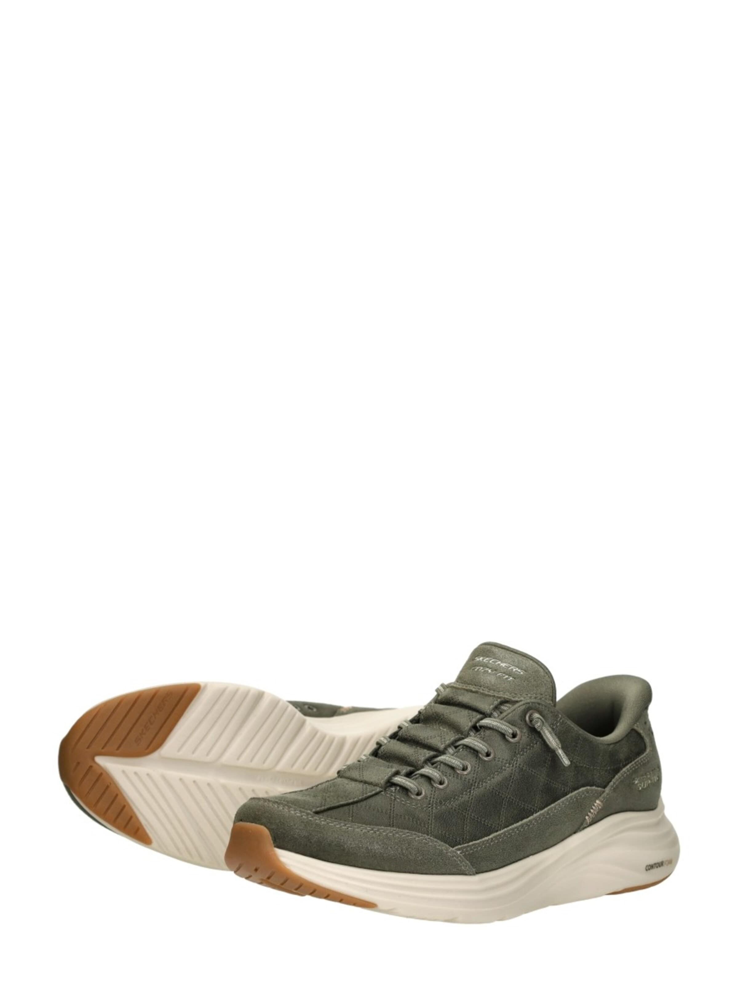 Baskets basses 'Slip-Ins: Contour Foam' SKECHERS en vert