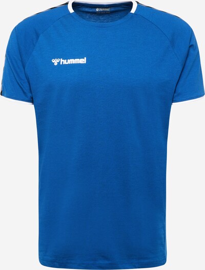 Hummel Functioneel shirt in de kleur Blauw / Grijs / Zwart / Wit, Productweergave
