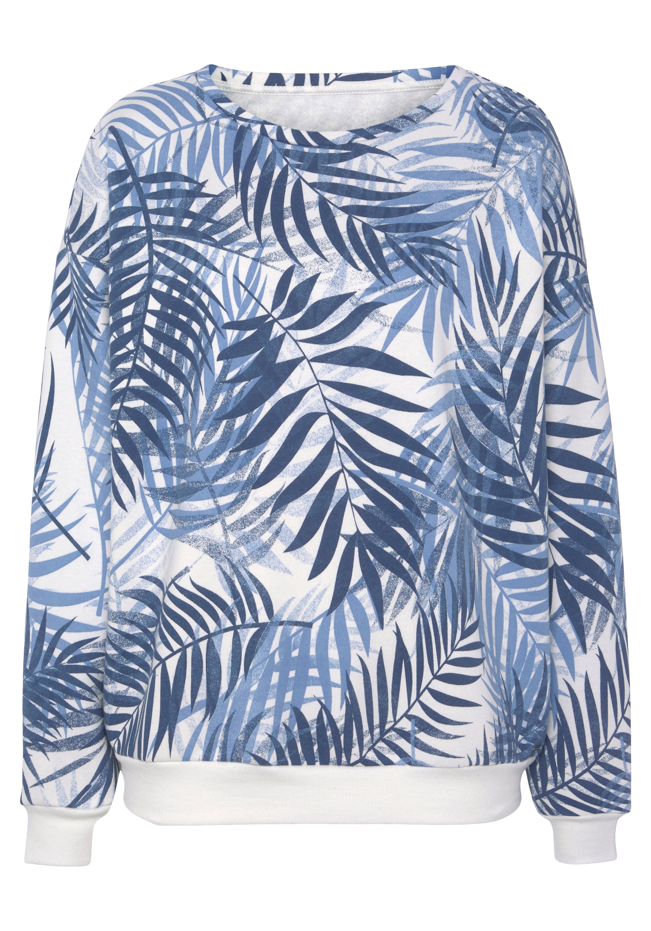 LASCANA Свитшот в Синий: спереди