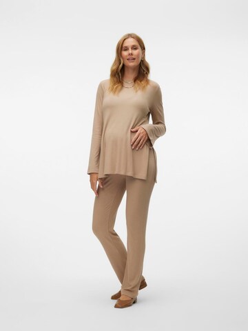 MAMALICIOUS Regular Leggings 'MLGemma' in Beige