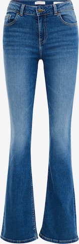 WE Fashion Flared Jeans in Blauw: voorkant