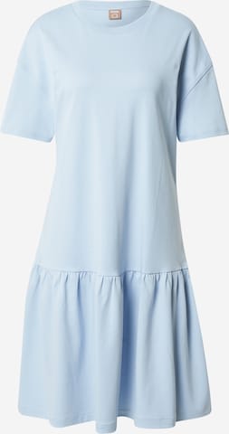 BOSS Orange Šaty 'Enika' – modrá: přední strana