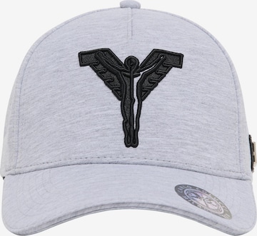 Carlo Colucci Cap ' Comba ' in Grey: front