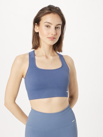 Bustino Reggiseno sportivo 'MOTION' di aim'n in blu: frontale