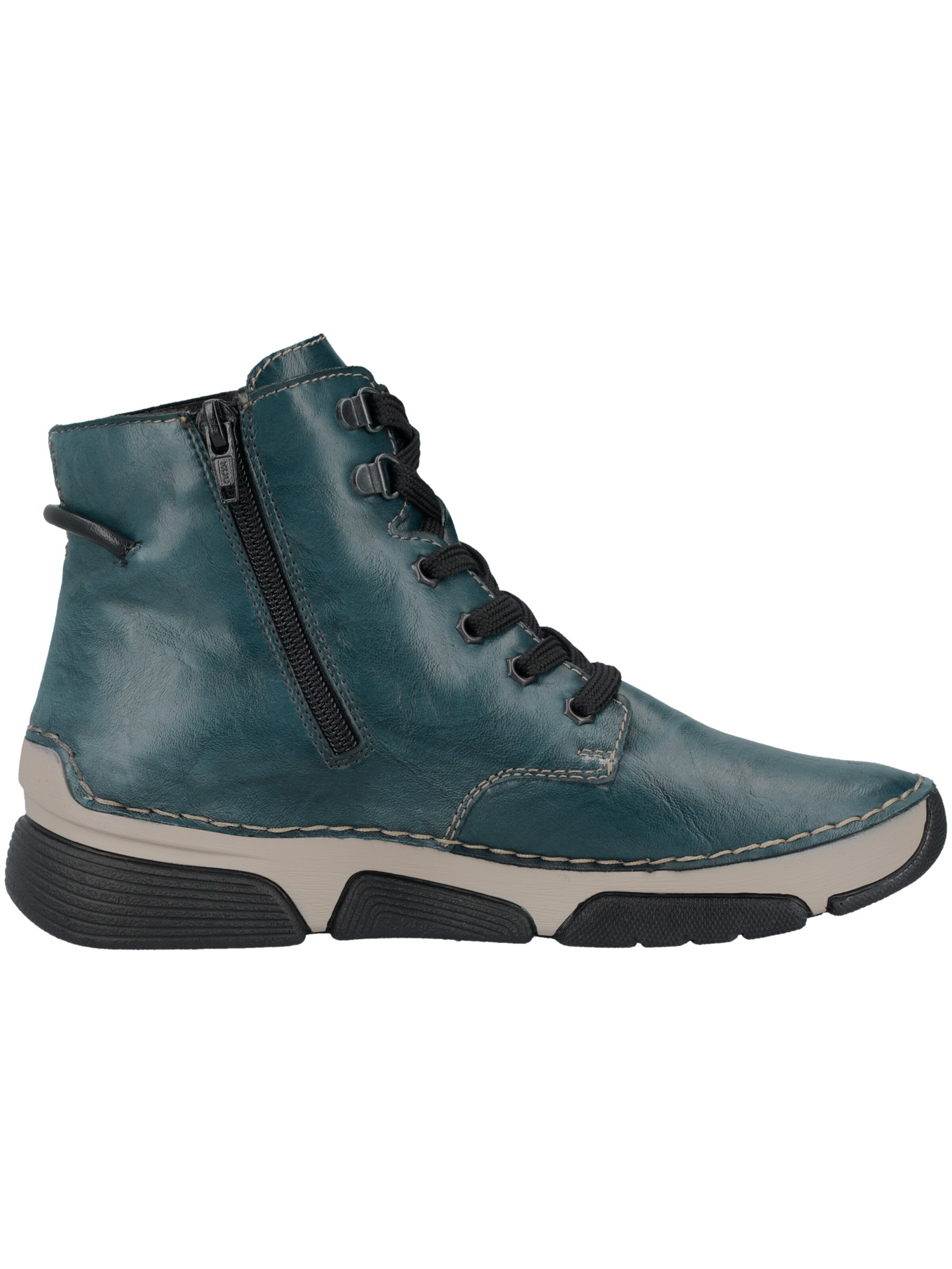 Rieker Schnürstiefelette '45943' in Blau