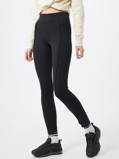 Nike Sportswear Tajice 'Leg-A-See' u crna, Prikaz modela