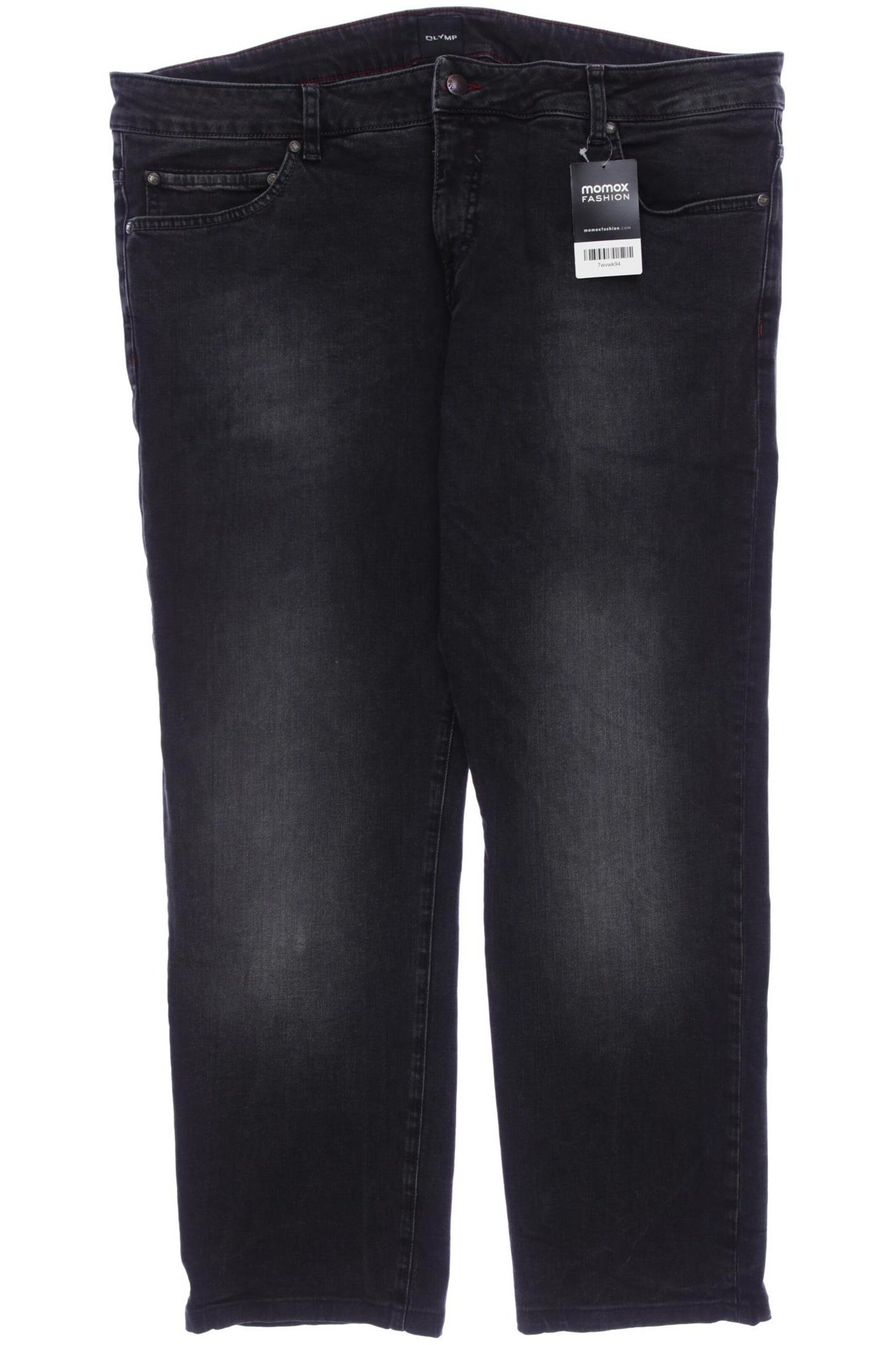 OLYMP Jeans 40 in Schwarz: Vorderseite