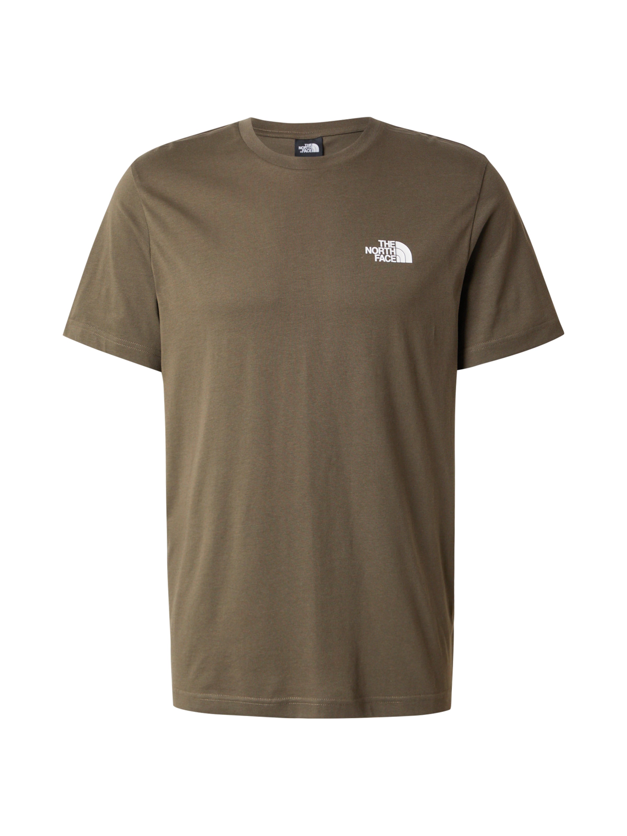 Tricou 'SIMPLE DOME' de la THE NORTH FACE pe verde: față