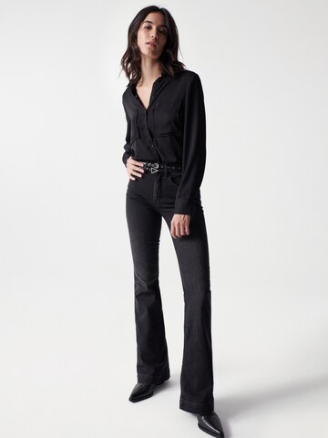 Salsa Jeans Bootcut Jeans 'Secret Glamour' in Zwart