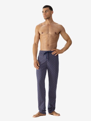 Mey Pajama Pants 'Tie Minimal' in Blue