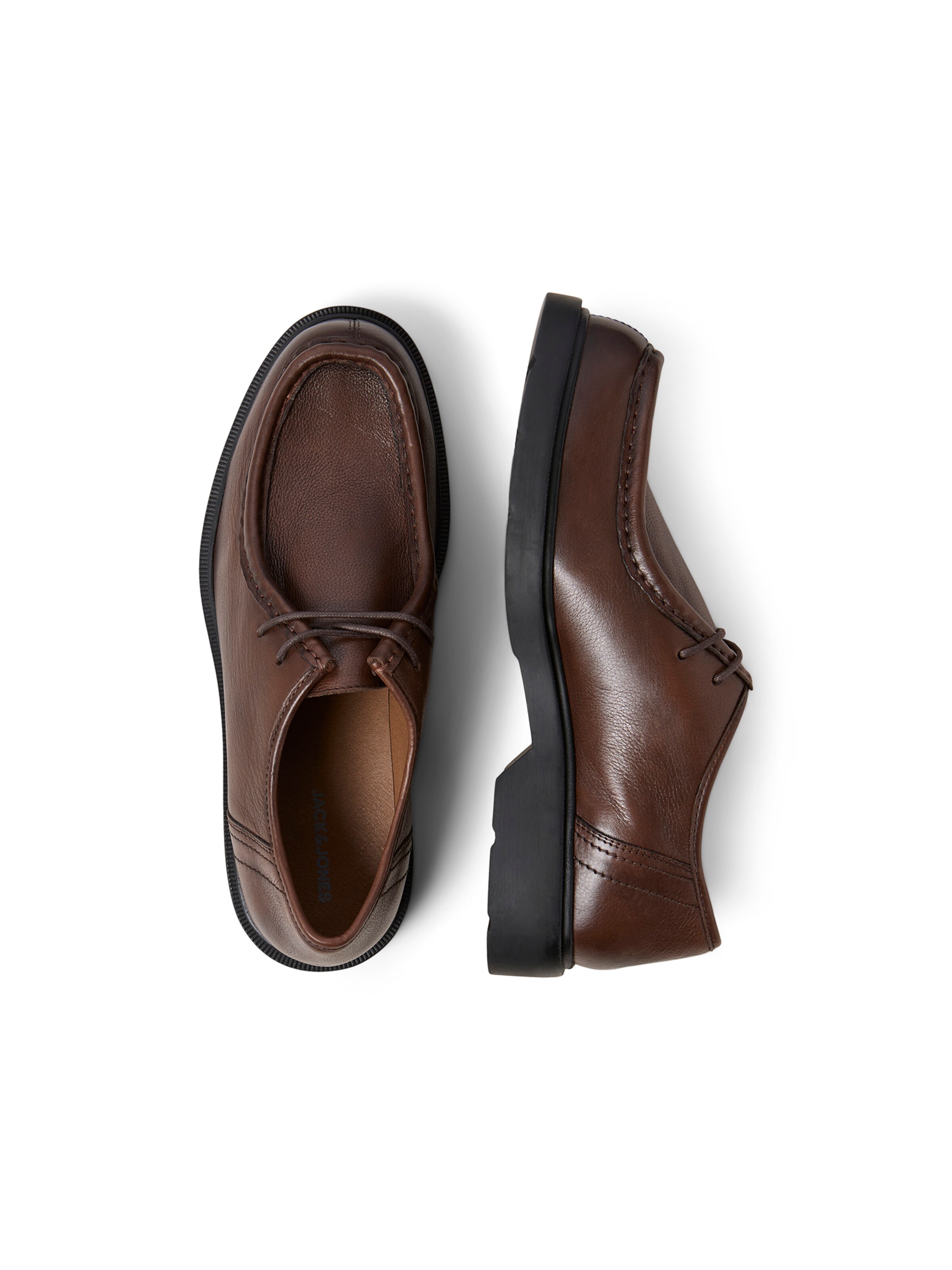 JACK & JONES Мокасины 'JFWAUSTIN' в Коричневый