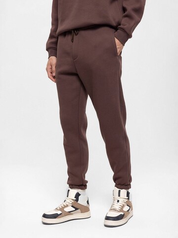 Antioch Tapered Pants in Brown: front