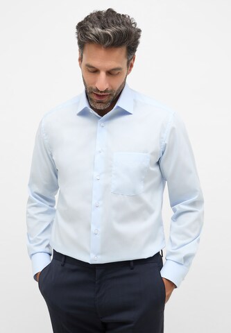 ETERNA Regular fit Button Up Shirt in Blue: front