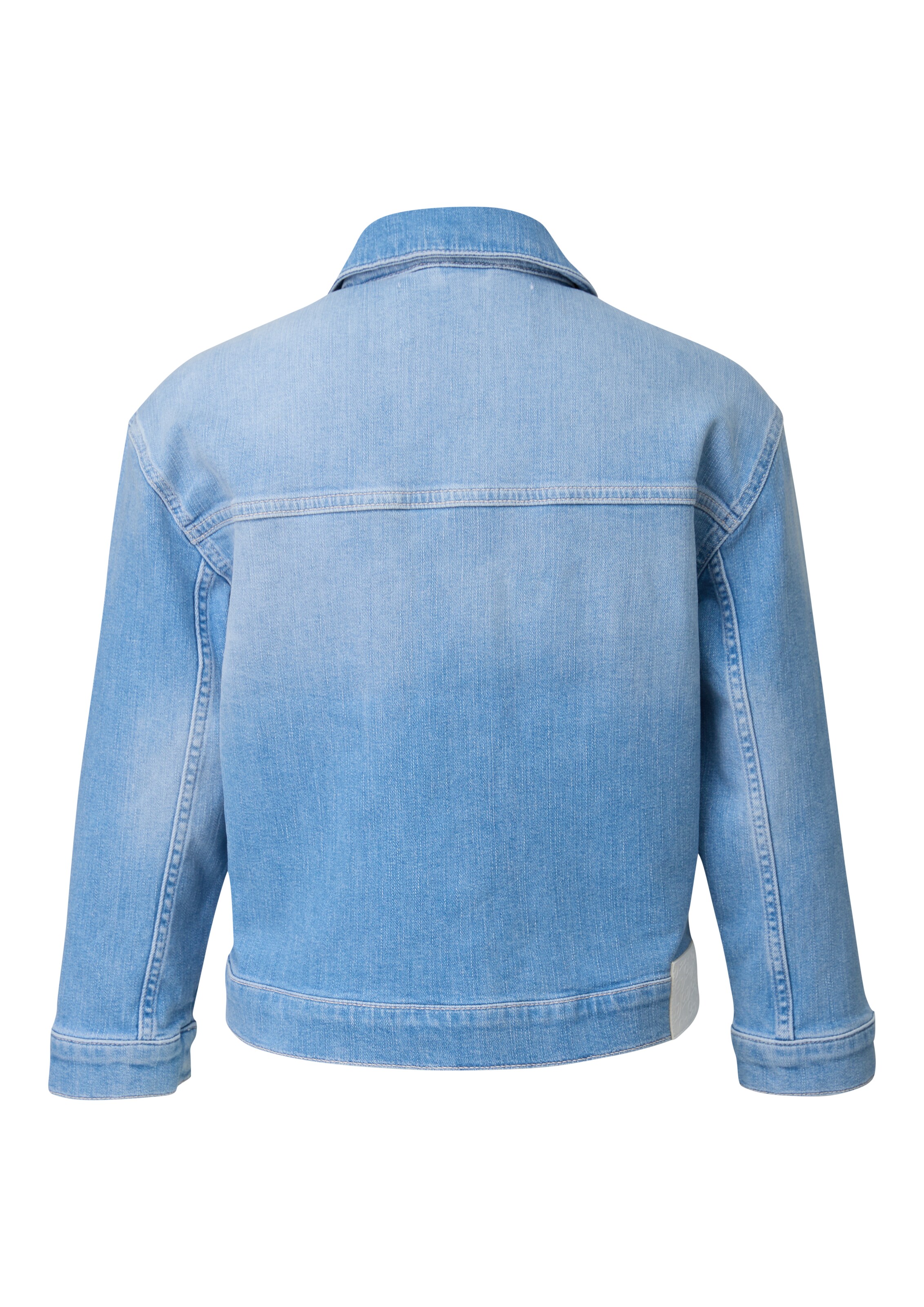 comma casual identity Übergangsjacke in Blau: Rückseite