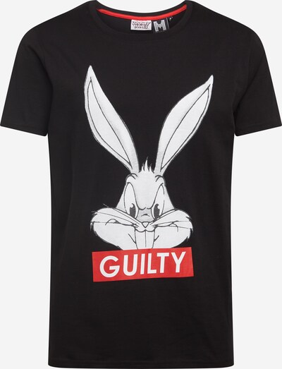 Hailys Men T-Shirt 'Murat' en rouge / noir / blanc, Vue avec produit