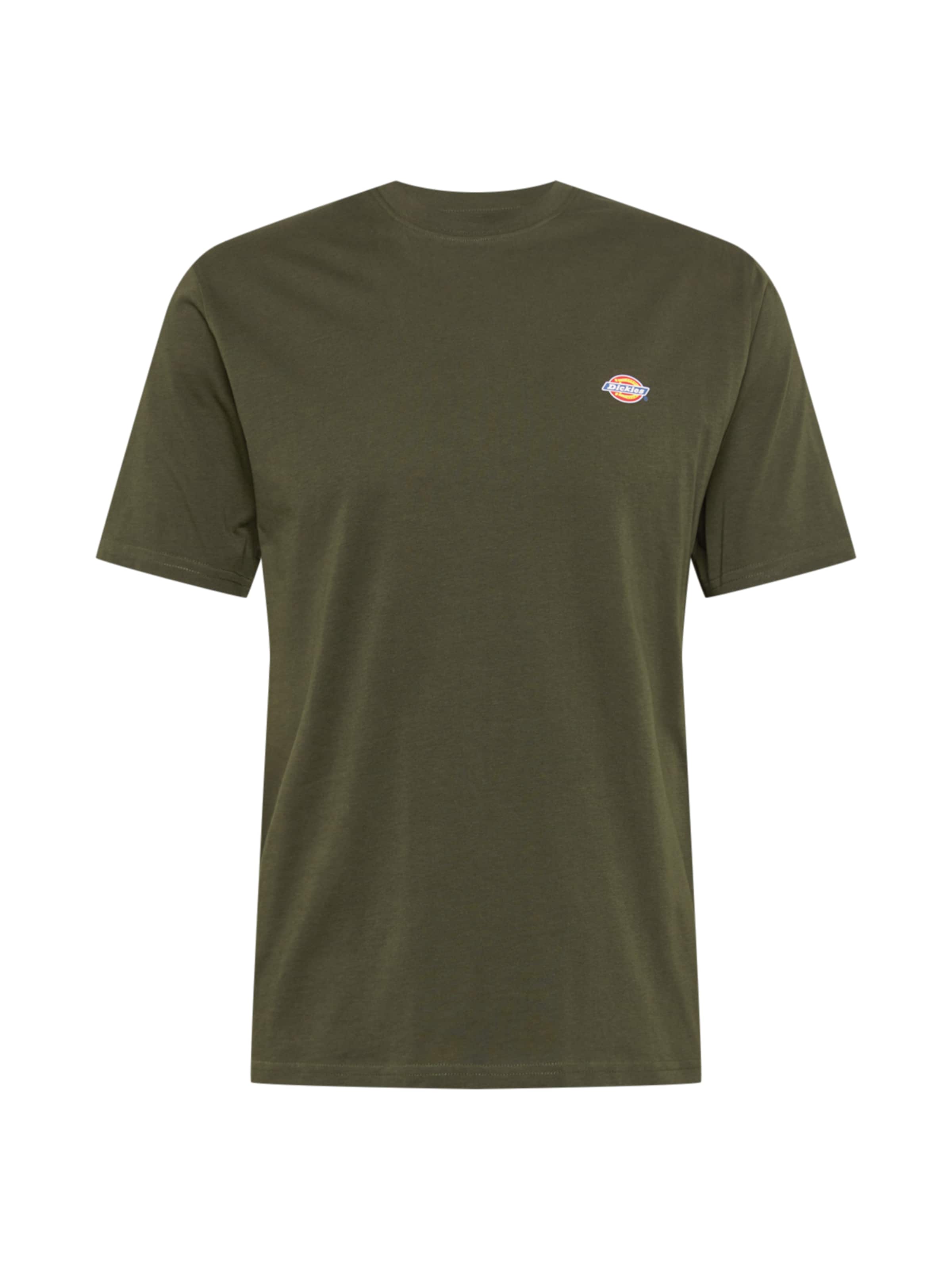 DICKIES - Camisa 'Mapleton' em verde: frente