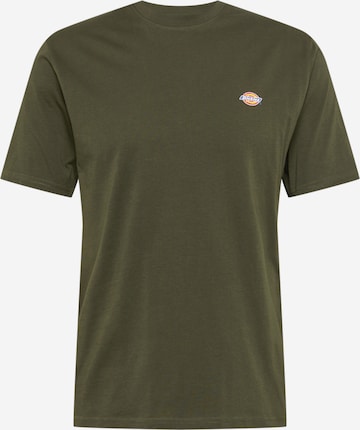DICKIES - Camisa 'Mapleton' em verde: frente