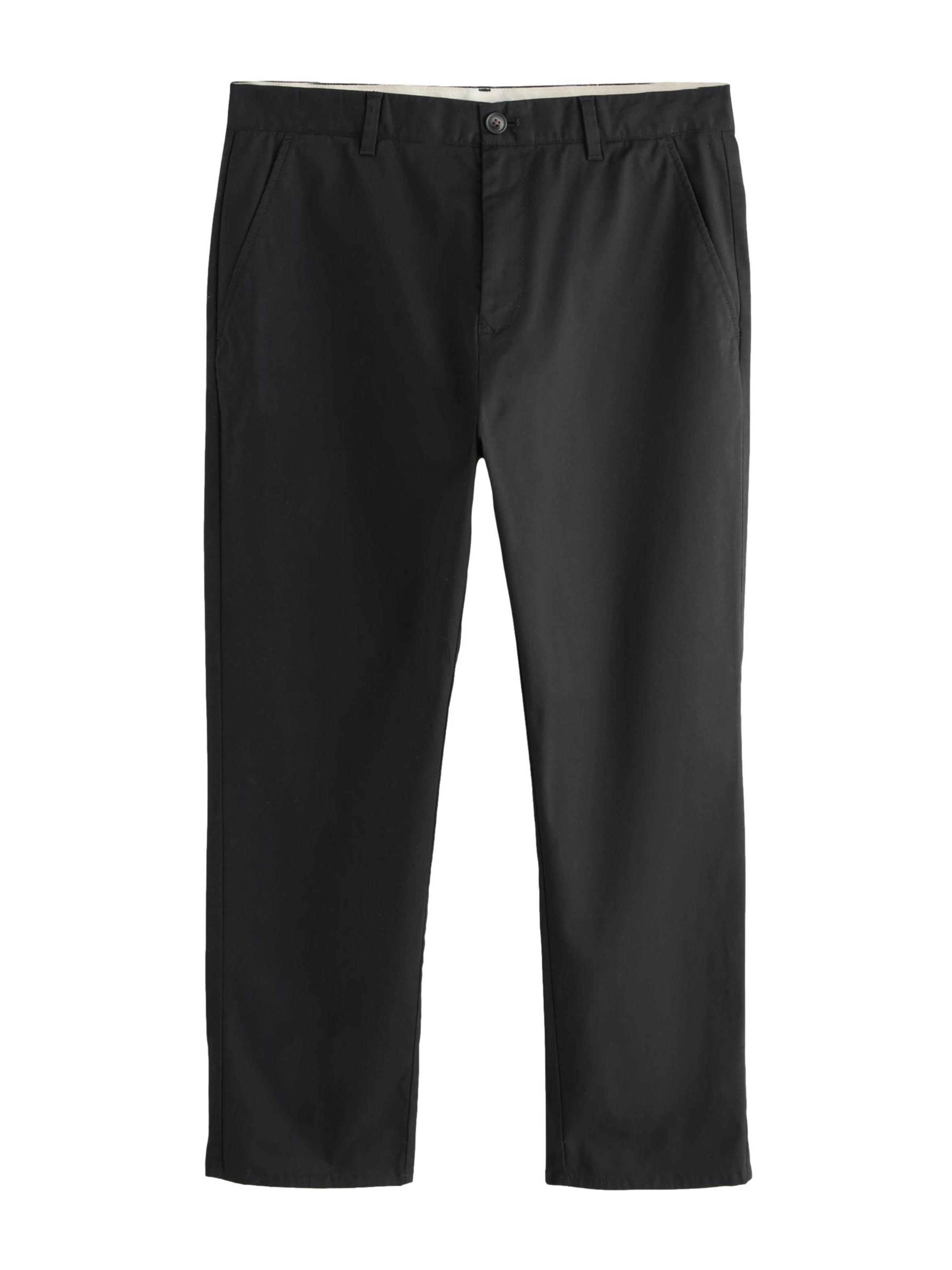 Next Regular Chino in Zwart: voorkant