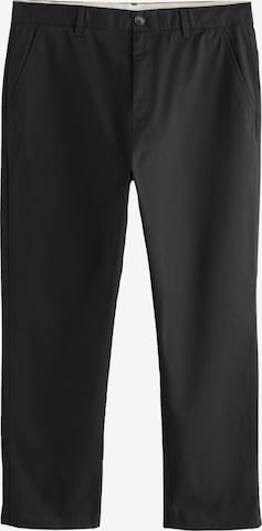 Regular Pantalon chino Next en noir : devant
