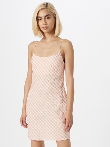 Nasty Gal Dress in Orange: front
