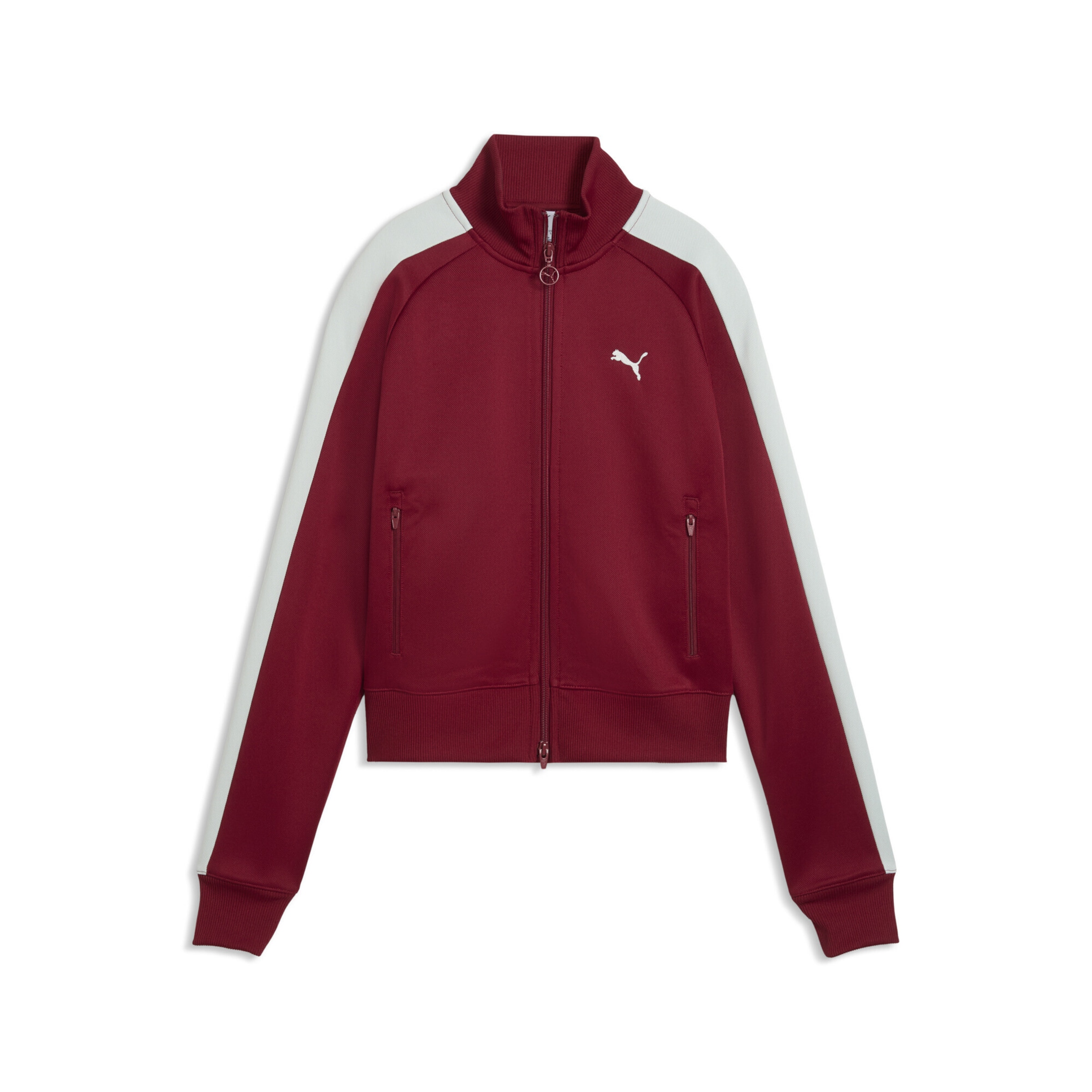 PUMA Sweatjacke 'T7 Always On' in Rot: Vorderseite