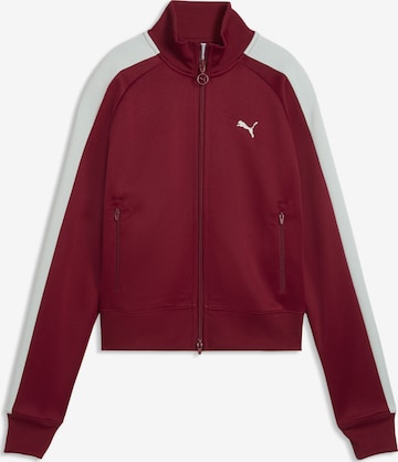 Veste de survêtement 'T7 Always On' PUMA en rouge : devant