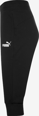 PUMA Tapered Sporthose in Schwarz