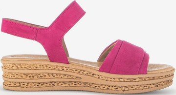 GABOR Strap Sandals in Pink