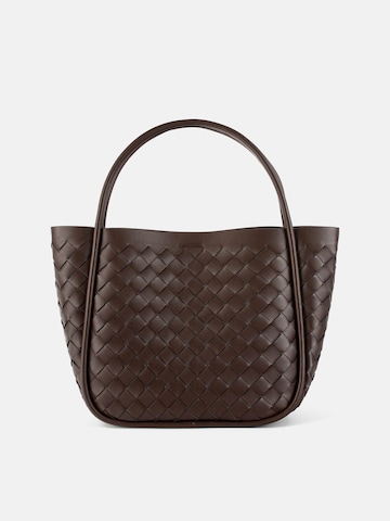 L37 HANDMADE SHOES Handtasche in Braun: Vorderseite