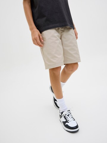 Jack & Jones Junior - Ropa ancha Pantalón 'JPSTOWEN DREW' en beige