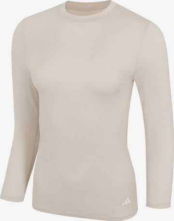 ADIDAS SPORTSWEAR Shirt ' Sport Active Long ' in Beige: front