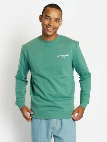 Denim Project Skjorte ' DPLogo ' i grøn: forside