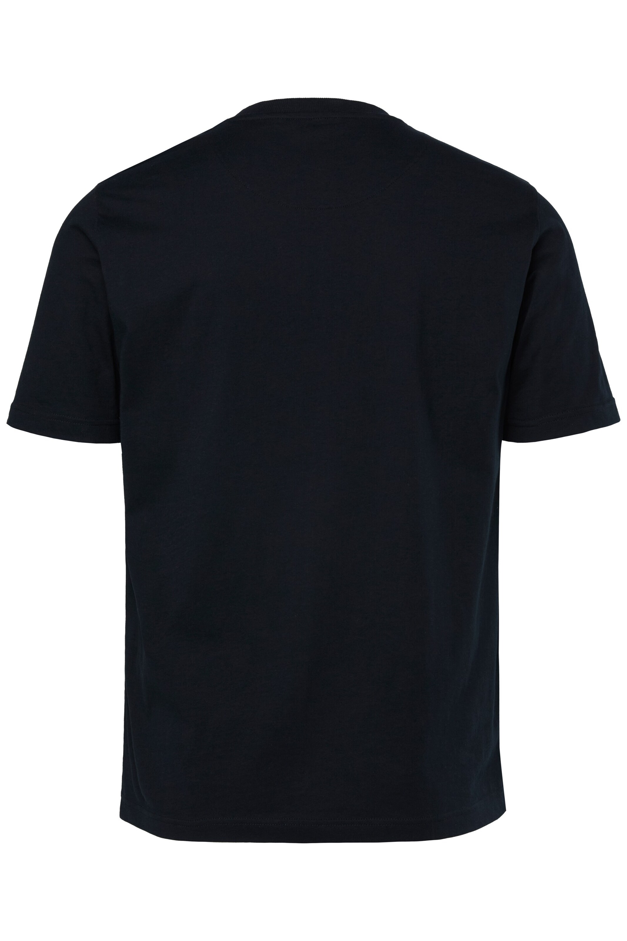 Men Plus Shirt in Black