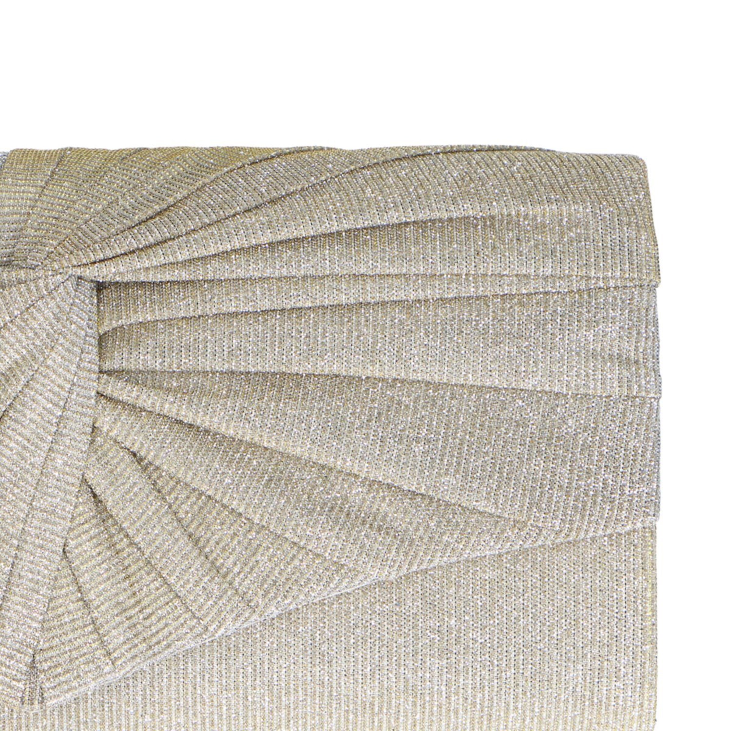 MANFIELD Clutch in Silver