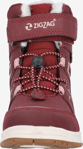 ZigZag Snow Boots 'Rincet' in Red