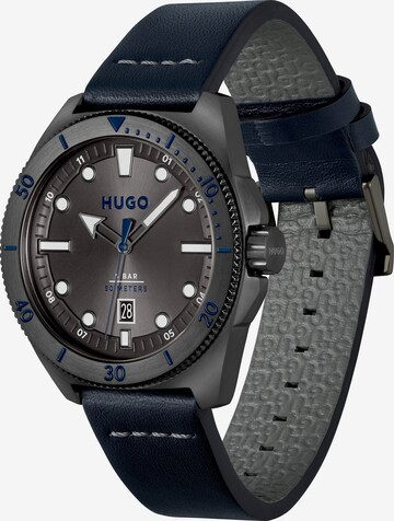 HUGO Uhr in Blau