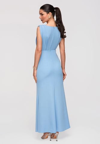 Ombre Avondjurk in Blauw